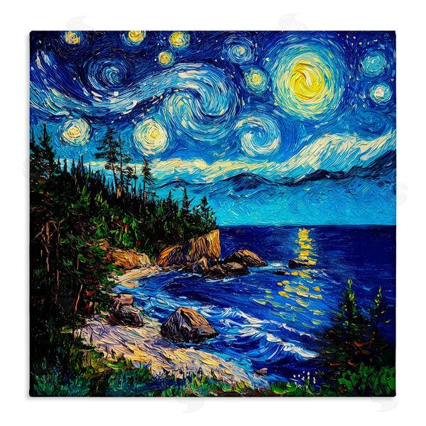 stupell industries Wumples | Acadia National Park Post Impressionist Wall Art