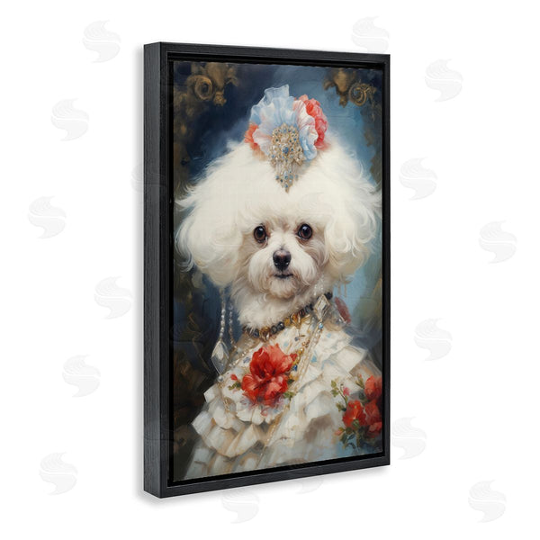 Stupell Industries Wumples | Bichon Frise Victorian Era
