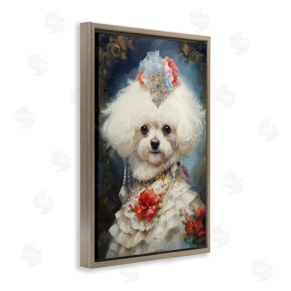 Stupell Industries Wumples | Bichon Frise Victorian Era