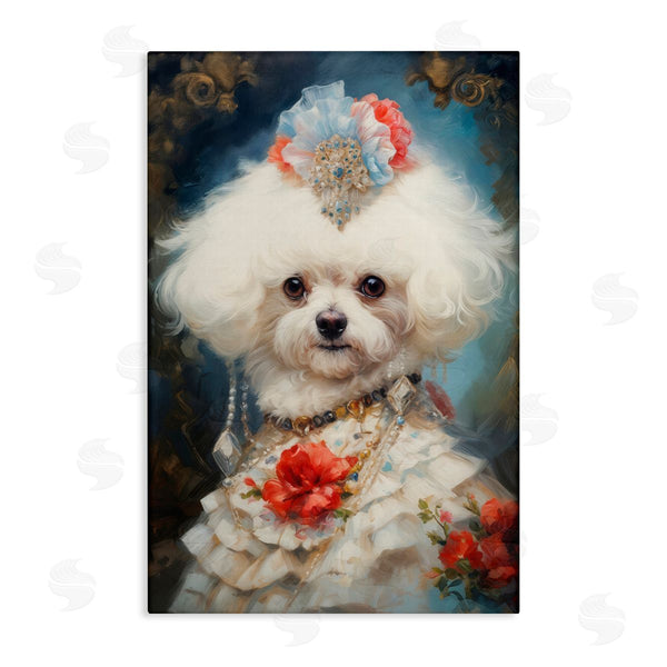 stupell industries Wumples | Bichon Frise Victorian Era