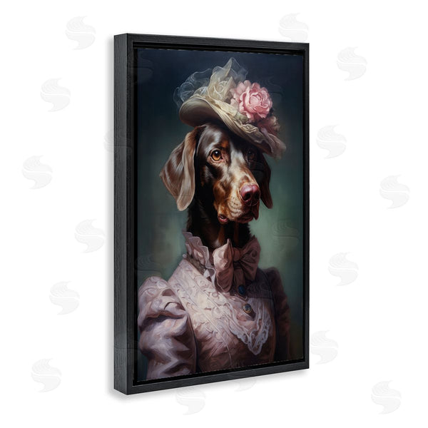 Stupell Industries Wumples | Chocolate Lab Victorian Era