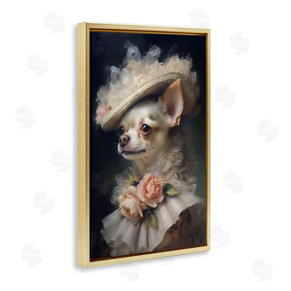 Stupell Industries Wumples | Classic Fashion Chihuahua Wall Art
