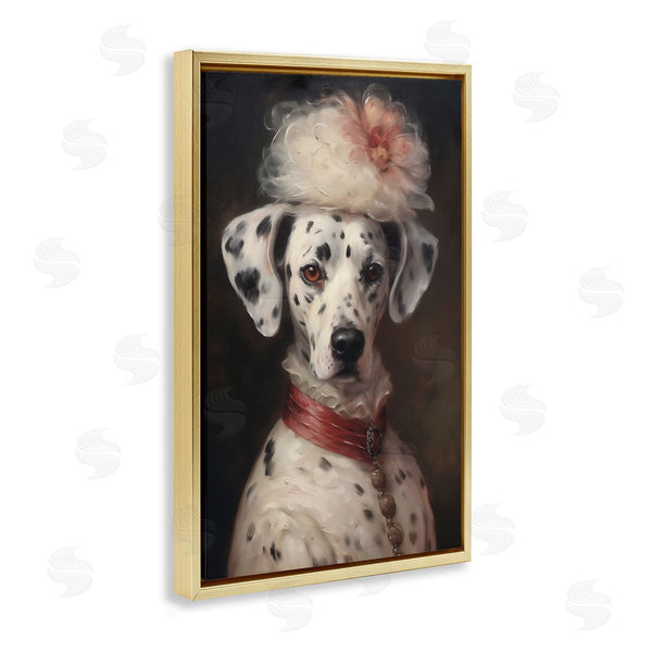 Stupell Industries Wumples | Dalmatian With Fancy Hat Portrait Wall Art