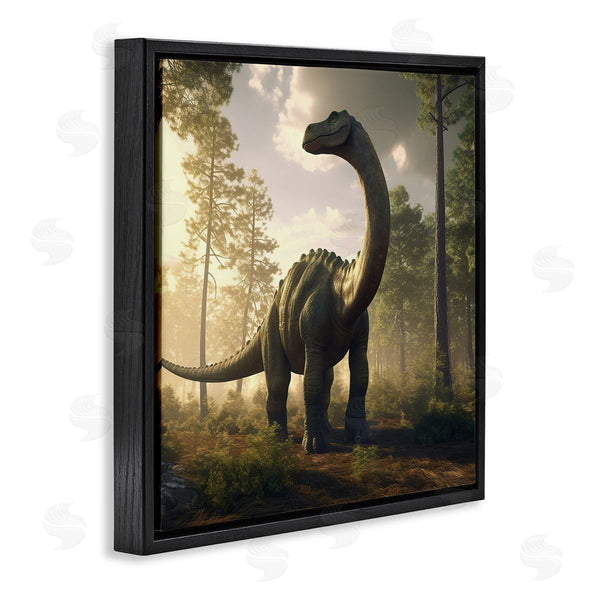 Stupell Industries Wumples | Detailed Dinosaur Landscape Wall Art