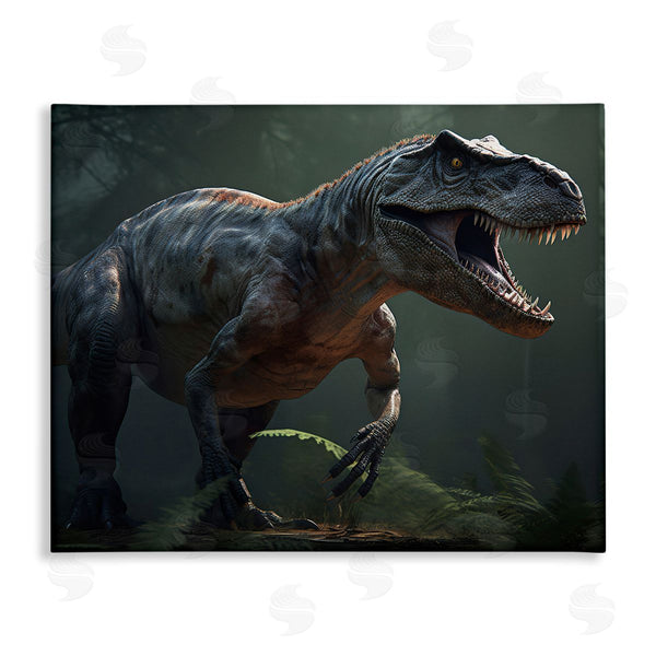 stupell industries Wumples | Detailed T-Rex Portrait Wall Art
