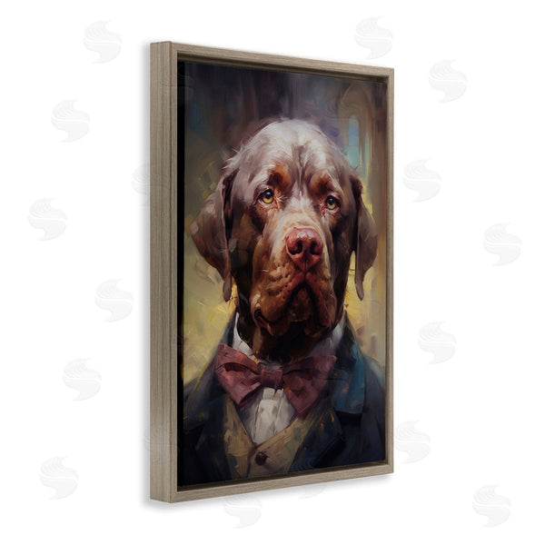 Stupell Industries Wumples | Dog In Timeless Suit Fashion Wall Art