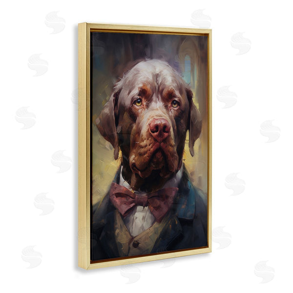 Stupell Industries Wumples | Dog In Timeless Suit Fashion Wall Art