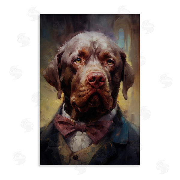 stupell industries Wumples | Dog in Timeless Suit Fashion Wall Art