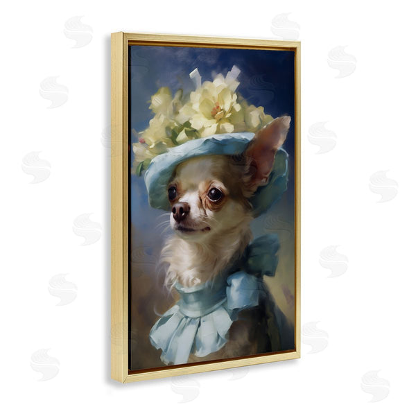 Stupell Industries Wumples | Dog With Fashionable Hat Wall Art