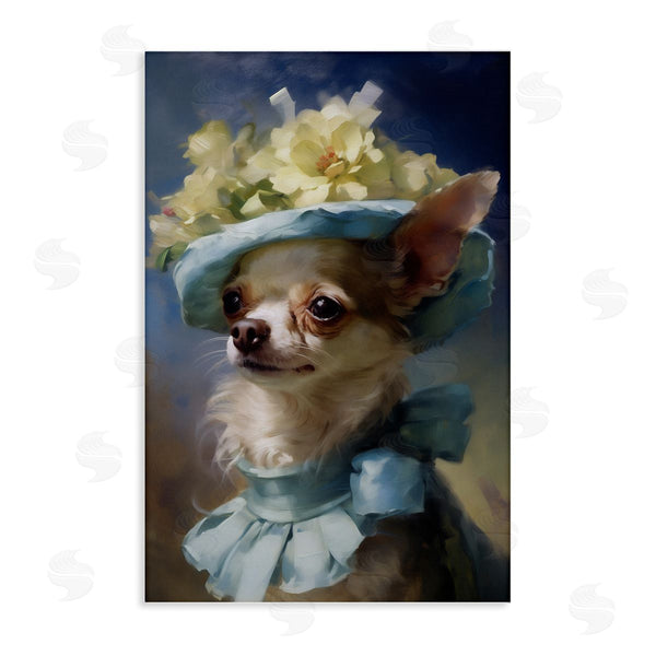 stupell industries Wumples | Dog with Fashionable Hat Wall Art