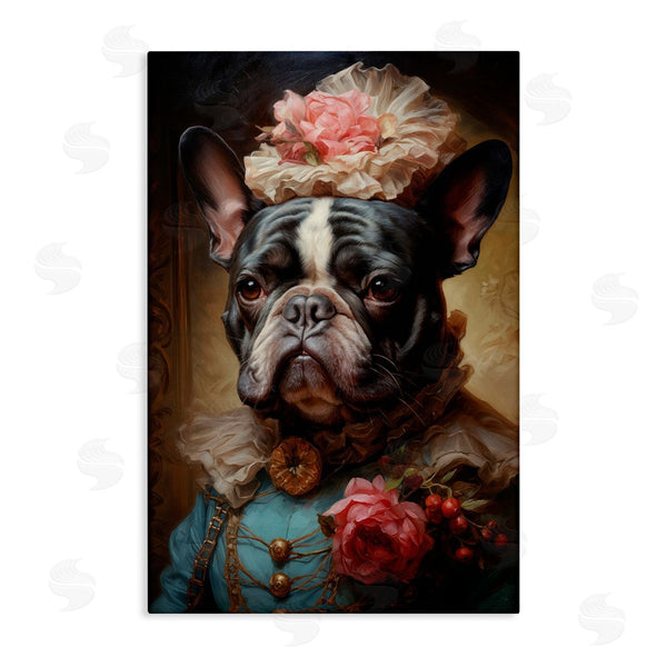 stupell industries Wumples | Elegant French Bulldog Portrait