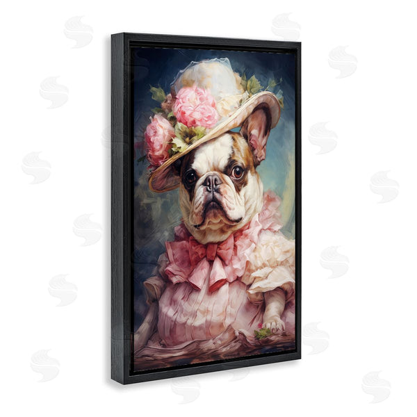 Stupell Industries Wumples | Elegant Lady French Bulldog