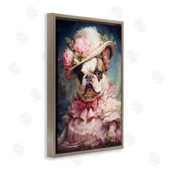 Stupell Industries Wumples | Elegant Lady French Bulldog