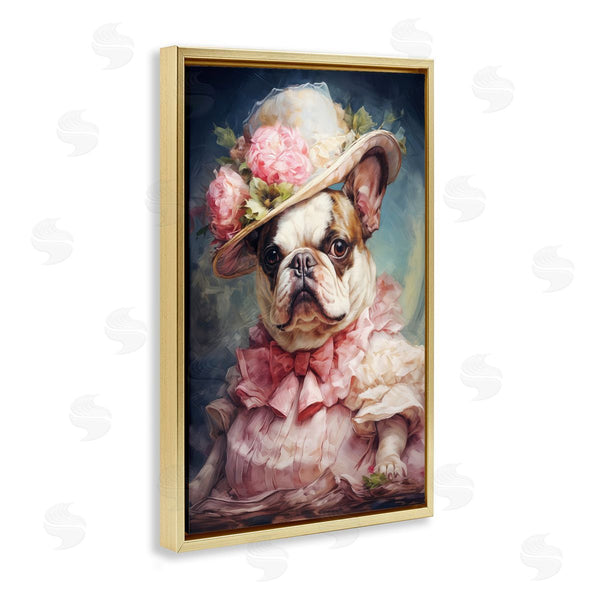 Stupell Industries Wumples | Elegant Lady French Bulldog