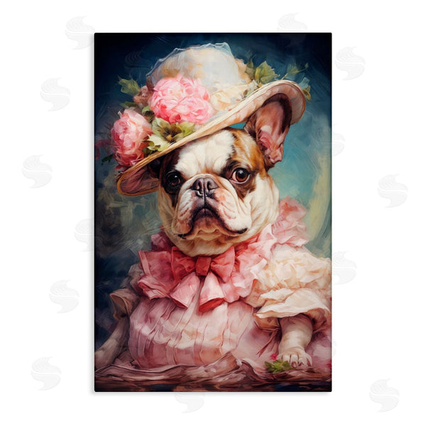 stupell industries Wumples | Elegant Lady French Bulldog