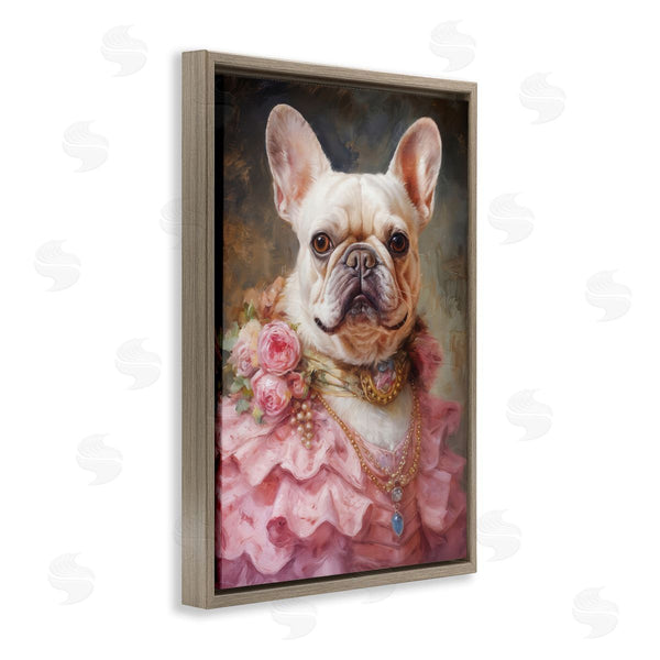 Stupell Industries Wumples | Fancy French Bulldog Portrait
