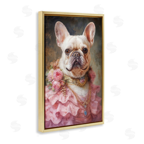 Stupell Industries Wumples | Fancy French Bulldog Portrait