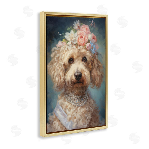 Stupell Industries Wumples | Fancy Labradoodle Portrait