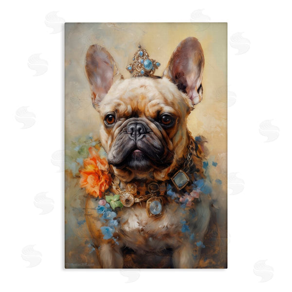 stupell industries Wumples | French Bulldog with Ornate Jewelry