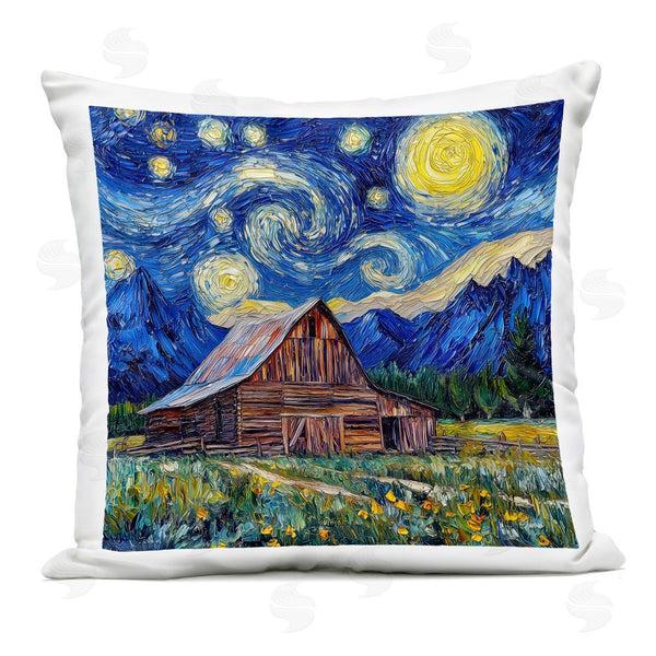 Stupell Industries Wumples | Grand Teton In Post Impressionist Style Printed Throw Pillow