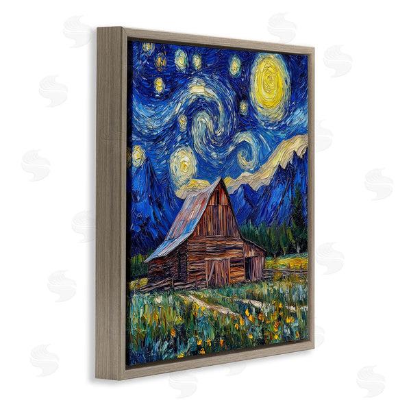 Stupell Industries Wumples | Grand Teton In Post Impressionist Style Wall Art
