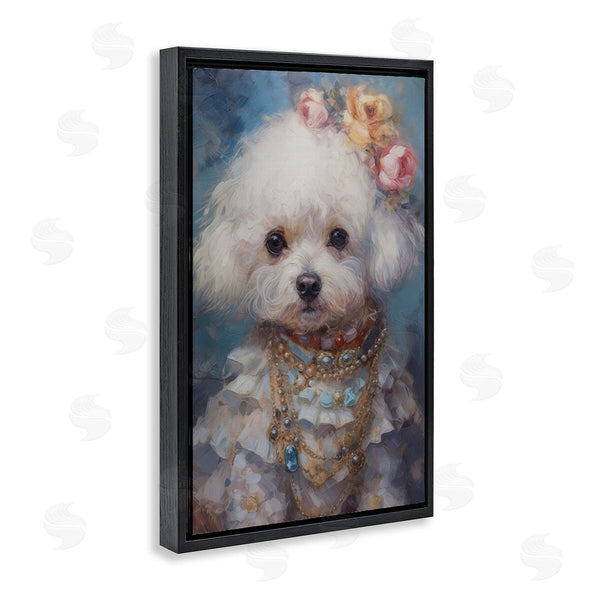 Stupell Industries Wumples | Victorian Era Bichon Frise