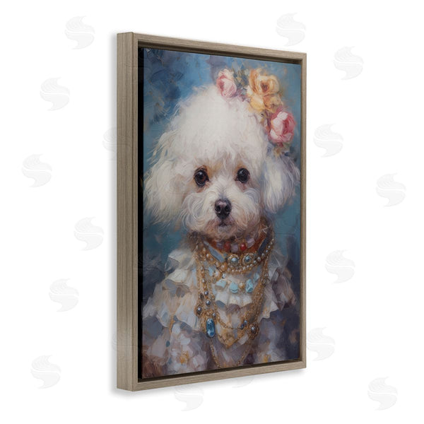 Stupell Industries Wumples | Victorian Era Bichon Frise