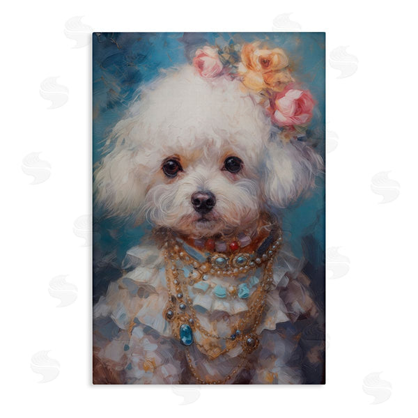 stupell industries Wumples | Victorian Era Bichon Frise