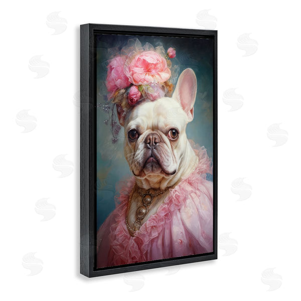 Stupell Industries Wumples | Victorian Era French Bulldog