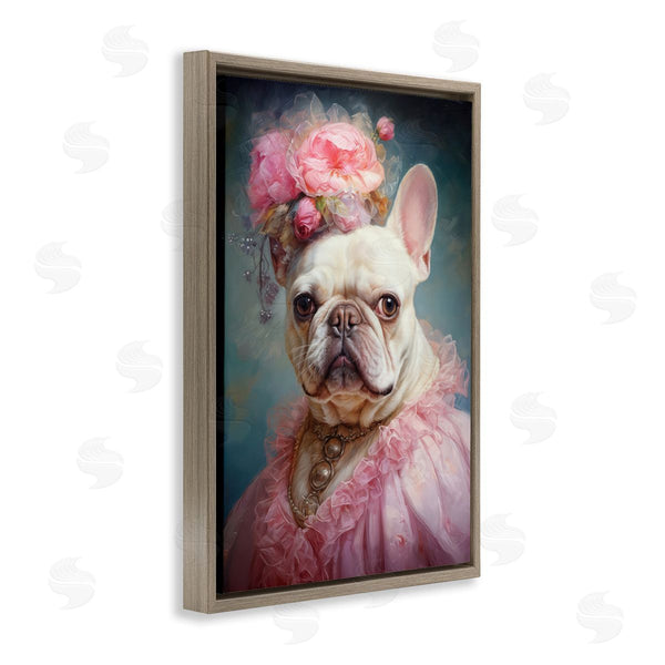 Stupell Industries Wumples | Victorian Era French Bulldog
