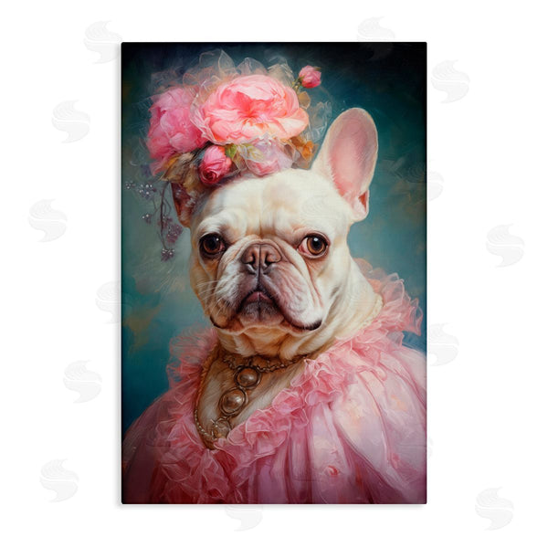 stupell industries Wumples | Victorian Era French Bulldog