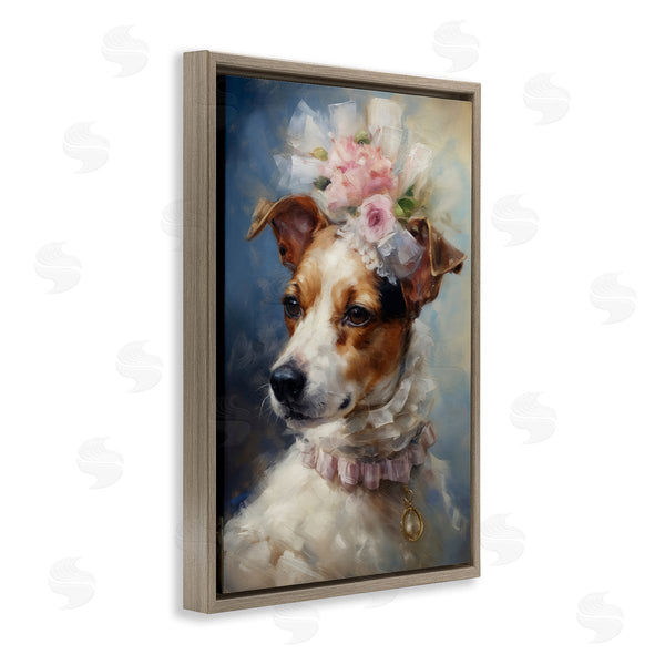 Stupell Industries Wumples | Victorian Era Jack Russel