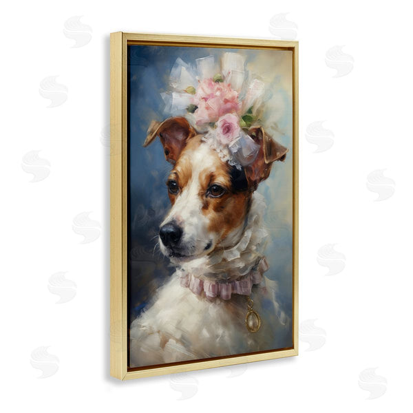 Stupell Industries Wumples | Victorian Era Jack Russel