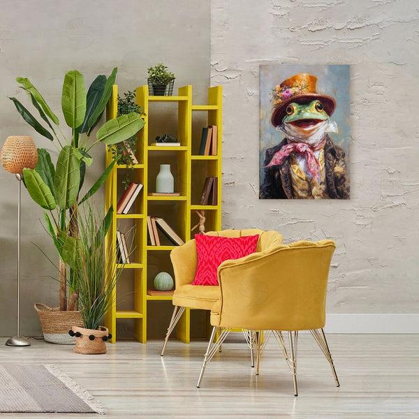 Stupell Industries Wumples | Victorian Frog Portrait Wall Art