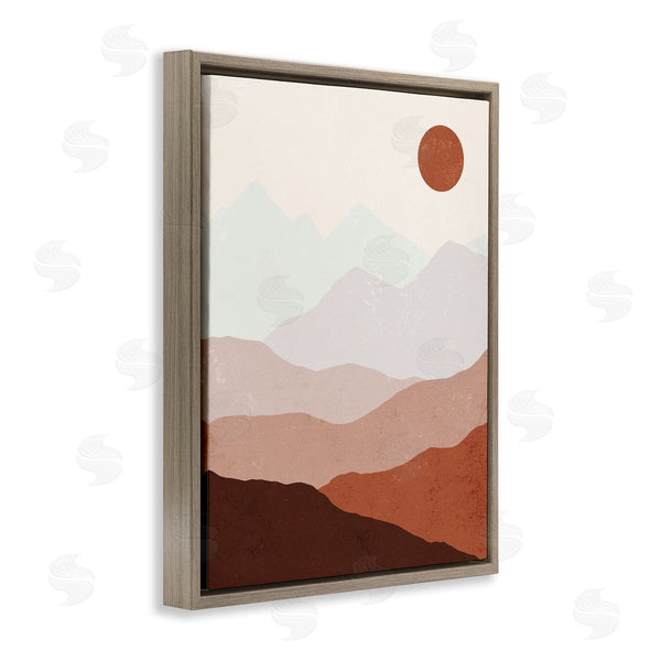 Stupell Industries XYZ Studio | Afternoon Sun Over Mountains