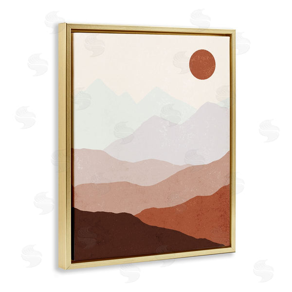 Stupell Industries XYZ Studio | Afternoon Sun Over Mountains