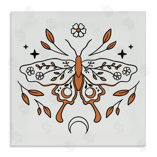 stupell industries XYZ Studio | Celestial Floral Moth