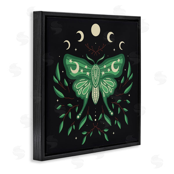 Stupell Industries XYZ Studio | Celestial Moth & Botanicals