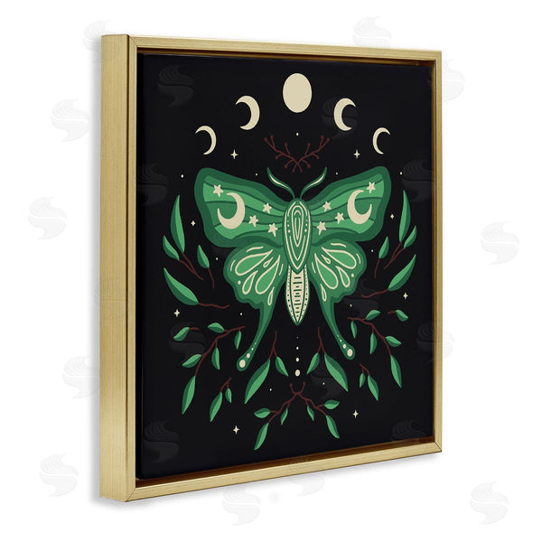 Stupell Industries XYZ Studio | Celestial Moth & Botanicals