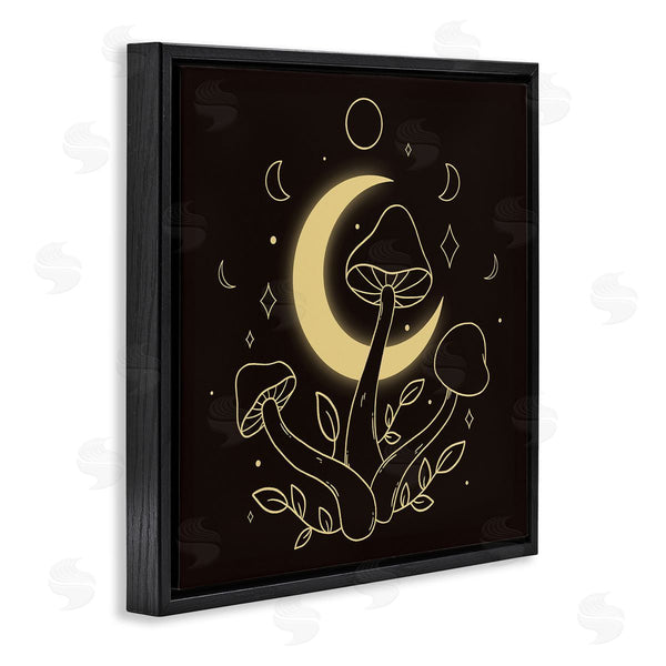 Stupell Industries XYZ Studio | Dancing Mushrooms & Moon