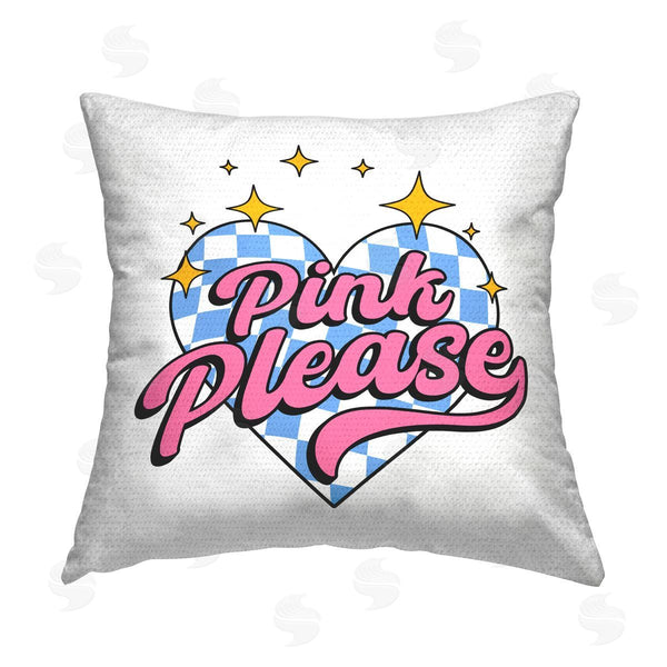Stupell Industries XYZ Studio | Funky Pink Please Printed Throw Pillow