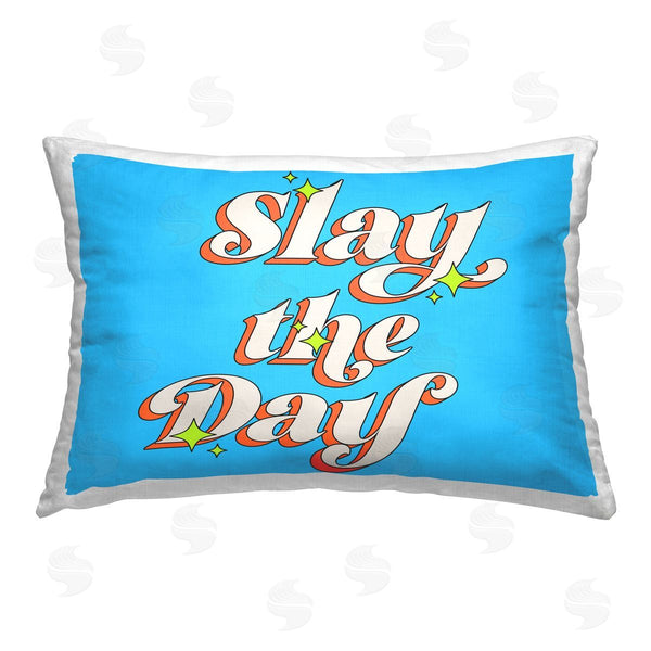 stupell industries XYZ Studio | Vintage Slay The Day Printed Throw Pillow