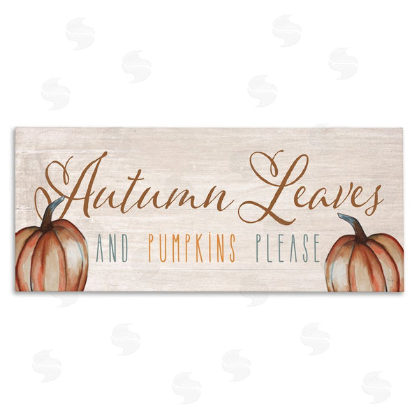 stupell industries Yass Naffas Designs | Autumn Traditions Leaves & Pumpkins
