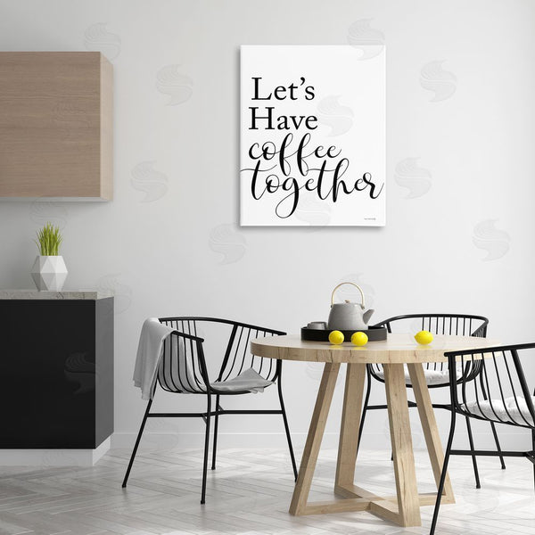 Stupell Industries Yass Naffas Designs | Coffee Together Phrase Wall Art