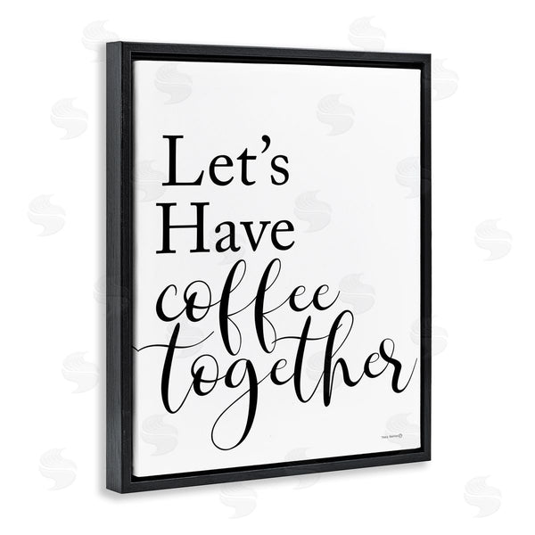 Stupell Industries Yass Naffas Designs | Coffee Together Phrase Wall Art