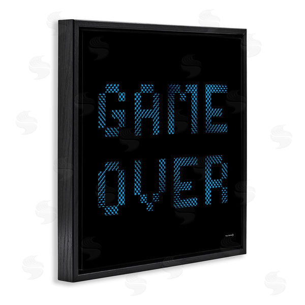 Stupell Industries Yass Naffas Designs | Game Over Pixel Phrase Wall Art
