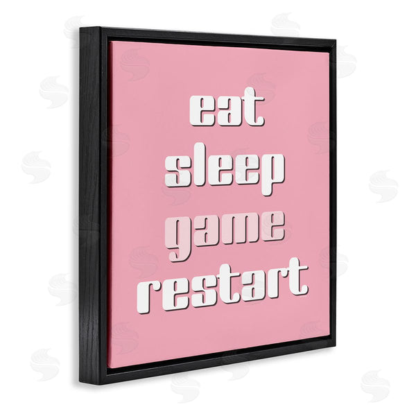Stupell Industries Yass Naffas Designs | Gamer Phrases On Pink