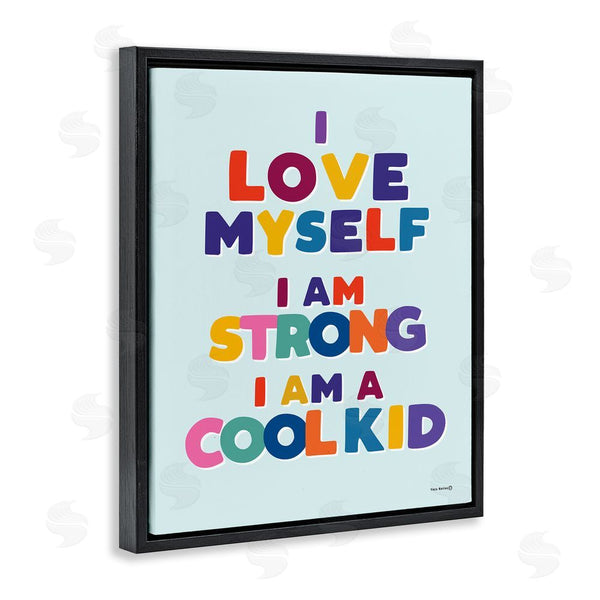 Stupell Industries Yass Naffas Designs | Kid's Self-Esteem Phrases Wall Art