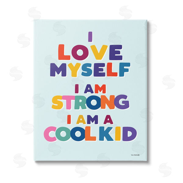 stupell industries Yass Naffas Designs | Kid's Self-Esteem Phrases Wall Art