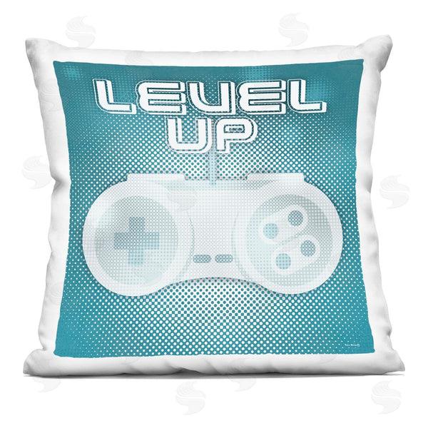 stupell industries Yass Naffas Designs | Level Up Game Controller Printed Throw Pillow